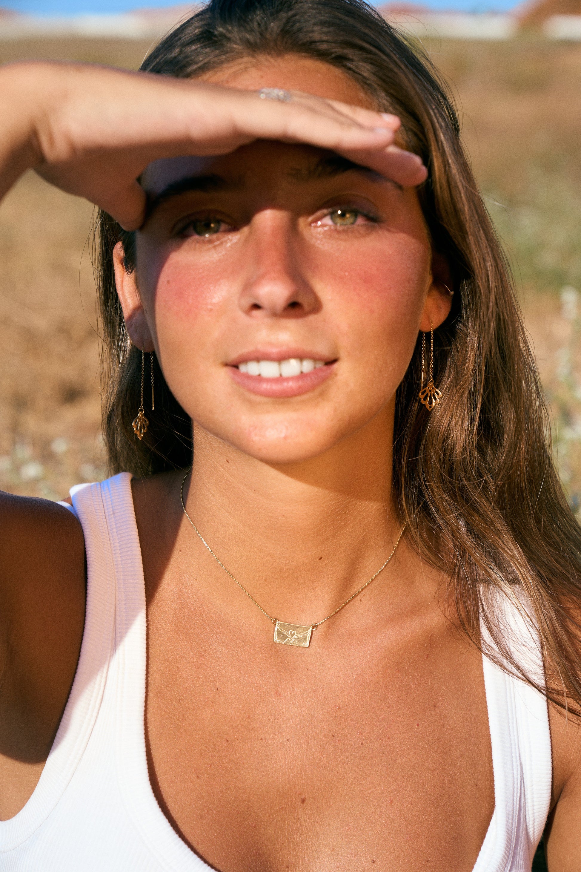שרשרת מעטפה, עבודת יד – Shira Studio
