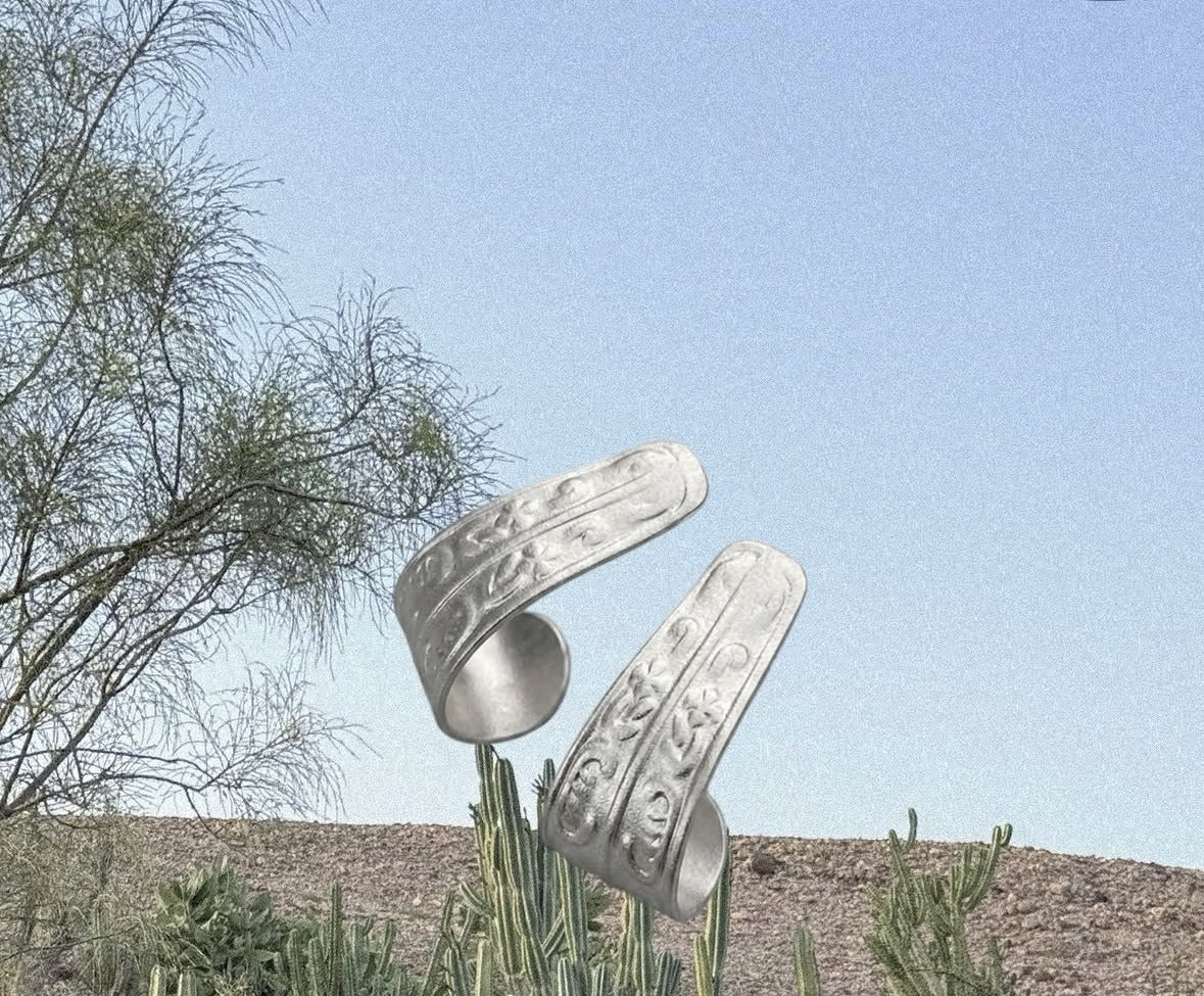 עגילי דוני בכסף 925, עבודת יד – Shira Studio
